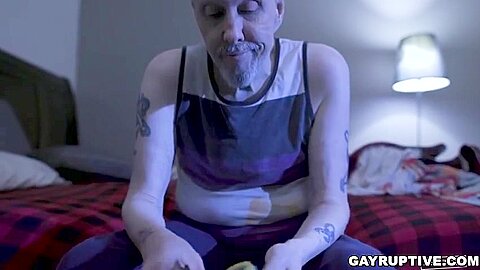 Ricky Larkin In Neighbor Fucks This Old Gay That Turns Back Into A Man