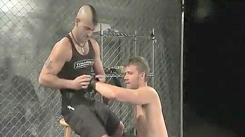 Steven and Tony puppy play 1