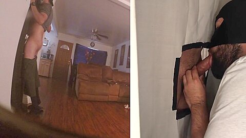 Straight Horny College Latino Gets Drained At Glory Hole