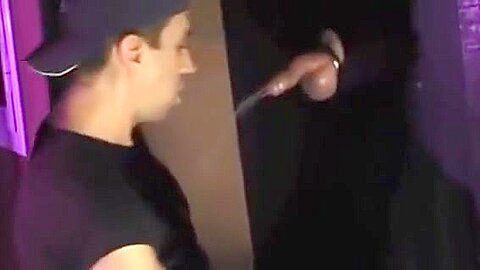 gloryhole piss and cum