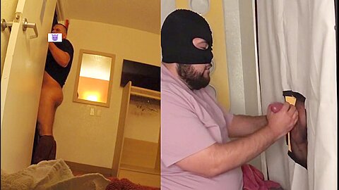 Straight Married Guy With Bubble Butt Gets Drained At Glory Hole