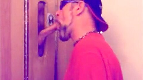 Gloryhole- 30yo Night Visitor Receives Drained etc.