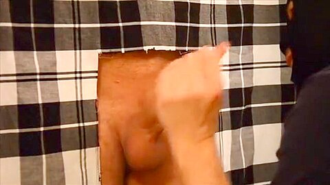 Gloryhole 40 – Youthful neighbour receives fingered