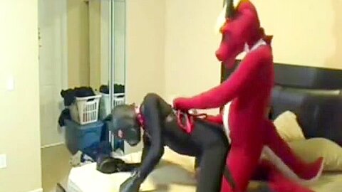 Dragon Mounts A Puppy